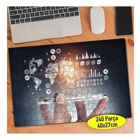 113652359 Sosyal Ağ Teknoloji Uzmanı 240 Parça Puzzle Yapboz