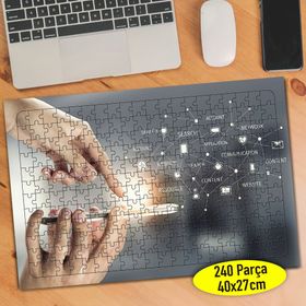 113652599 Sosyal Ağ Teknoloji Uzmanı 240 Parça Puzzle Yapboz