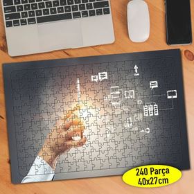 113652838 Sosyal Ağ Teknoloji Uzmanı 240 Parça Puzzle Yapboz
