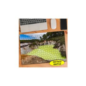 113768056 Yeni Zelanda Doğa Manzarası 240 Parça Puzzle Yapboz