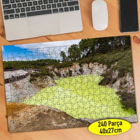 113768056 Yeni Zelanda Doğa Manzarası 240 Parça Puzzle Yapboz
