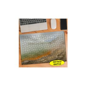 113768085 Yeni Zelanda Doğa Manzarası 240 Parça Puzzle Yapboz