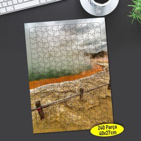 113768115 Yeni Zelanda Doğa Manzarası 240 Parça Puzzle Yapboz