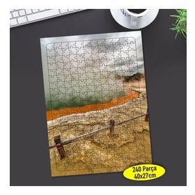 113768115 Yeni Zelanda Doğa Manzarası 240 Parça Puzzle Yapboz
