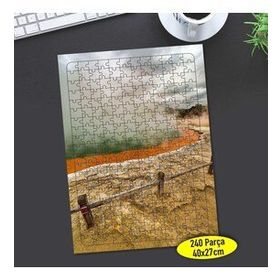 113768115 Yeni Zelanda Doğa Manzarası 240 Parça Puzzle Yapboz