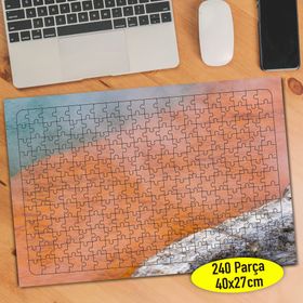113768145 Yeni Zelanda Doğa Manzarası 240 Parça Puzzle Yapboz