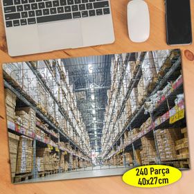114365851 Büyük Fabrika Malzeme Deposu 240 Parça Puzzle Yapboz