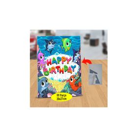 11467 Doğum Günü Kutlayan Balıklar 99 Parça Puzzle Yapboz Tablo