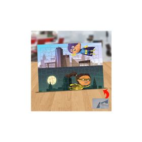 115221 Gece Ve Gündüz Kahramanları 99 Parça Puzzle Yapboz Tablo