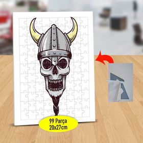 115269 Sakallı Kuru Kafa 99 Parça Puzzle Yapboz Tablo