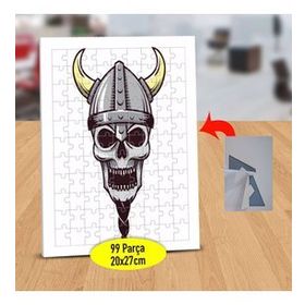 115269 Sakallı Kuru Kafa 99 Parça Puzzle Yapboz Tablo