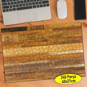 115473227 Tahta Desenleri Obje 240 Parça Puzzle Yapboz
