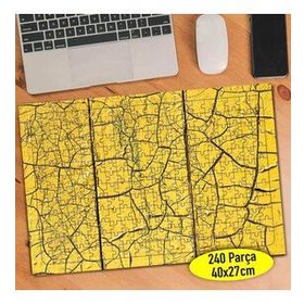 115483000 Çatlamış Sarı Boya Dokusu 240 Parça Puzzle Yapboz