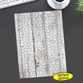 115483203 Çatlamış Tahta Deseni 240 Parça Puzzle Yapboz