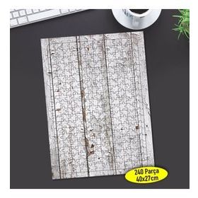 115483203 Çatlamış Tahta Deseni 240 Parça Puzzle Yapboz