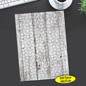 115483203 Çatlamış Tahta Deseni 240 Parça Puzzle Yapboz