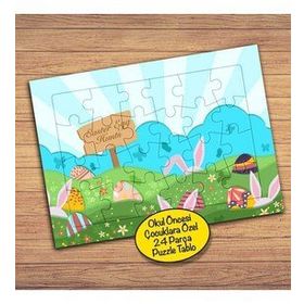 115PZ Renkli Yumurtalar Diyarı Çocuklara Özel Puzzle Yapboz Tablo