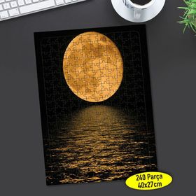 117501778 Denizde Dolunay Yansıması 240 Parça Puzzle Yapboz