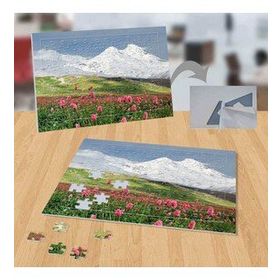 11903116 Karlı Dağ Çiçek Bahçesi Doğa 99 Parça Puzzle Yapboz Tablo