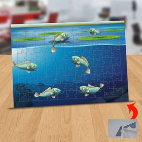 119524 Deniz Altında Balık Sürüsü 99 Parça Puzzle Yapboz Tablo