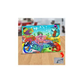 1196587 Müzik Yapan Deniz Canlıları 99 Parça Puzzle Yapboz Tablo