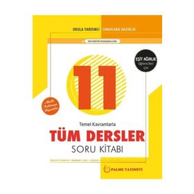 11sınıf Eşit Ağırlık Tüm Dersler Soru Bankası Palme Yayın