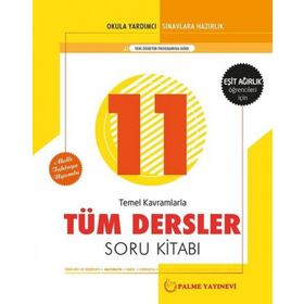 11sınıf Eşit Ağırlık Tüm Dersler Soru Bankası Palme Yayın