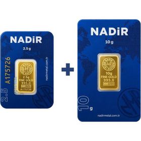 12.5 gr 24 Ayar Külçe Altın