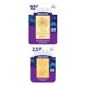 12.5 gr 24 Ayar Külçe Altın