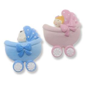 12 Adet Fiyonklu Pusette Bebek Biblo