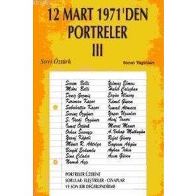 12 Mart 1971´den Portreler 3 - Sırrı Öztürk