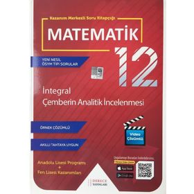 12.Sınıf 2020-2021 Matematik İntegral Çemberin Analitik İncelenmesi-Sonuç Yayınları
