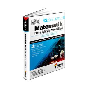 12. Sınıf Aydın Matematik Ders İşleyiş Modülleri - Aydın Yayınları