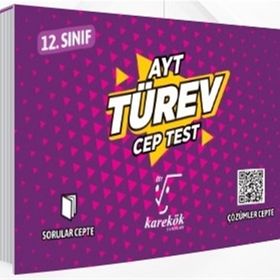 12. Sınıf AYT Cep Test Türev Karekök Yayınları