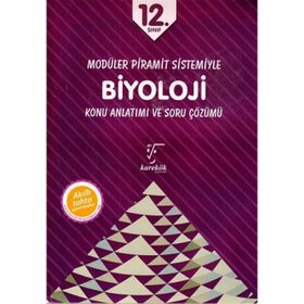 12. Sınıf Biyoloji Konu Anlatımı ve Soru Çözümü Karekök Yayınları