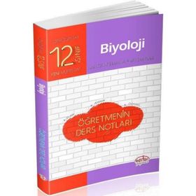 12. Sınıf Biyoloji Öğretmenin Ders Notları Editör Yayınları