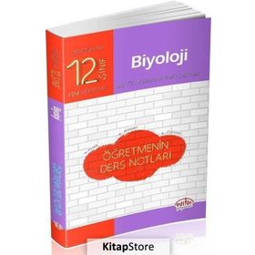 12. Sınıf Biyoloji Öğretmenin Ders Notları Editör Yayınları