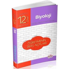 12. Sınıf Biyoloji Öğretmenin Ders Notları Editör Yayınları