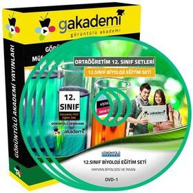12. Sınıf Biyoloji Online Görüntülü Eğitim Seti - Kollektif