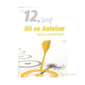 12. Sınıf Dil ve Anlatım Kazanım Tarama Testleri - kollektif