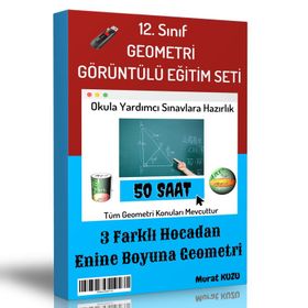 12. Sınıf Geometri Online Görüntülü Eğitim Seti - Kollektif