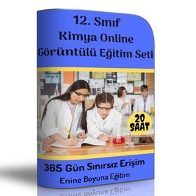 12. Sınıf Kimya Online Görüntülü Eğitim Seti