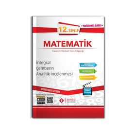 12. Sınıf Matematik İntegral Çemberin Analitik İncelenmesi Kazanım Merkezli Soru Kitapçığı Video Çözümlü-Sonuç Yayınları