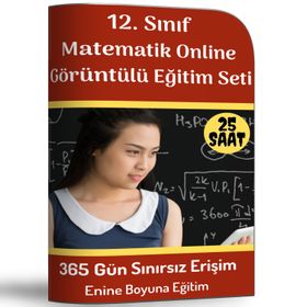12. Sınıf Matematik Online Görüntülü Eğitim Seti - Kollektif