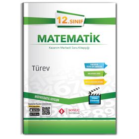 12. Sınıf Matematik Türev Kazanım Merkezli Soru Kitapçığı Video Çözümlü-Sonuç Yayınları