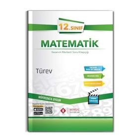 12. Sınıf Matematik Türev Kazanım Merkezli Soru Kitapçığı Video Çözümlü-Sonuç Yayınları