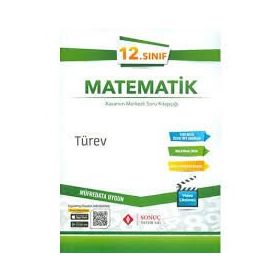 12. Sınıf Matematik Türev Kazanım Merkezli Soru Kitapçığı Video Çözümlü-Sonuç Yayınları