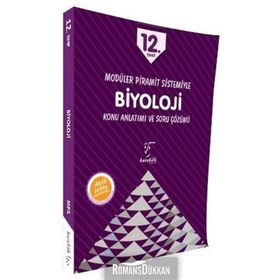 12.Sınıf Modüler Piramit Sistemiyle Biyoloji Konu Anlatımı ve Soru Çözümü Karekök Yayınları