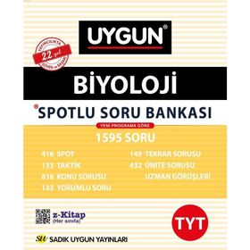 12. Sınıf Spotlu Biyoloji TYT-Sadık Uygun Yayınları