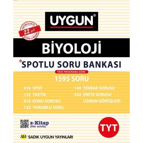 12. Sınıf Spotlu Biyoloji TYT-Sadık Uygun Yayınları